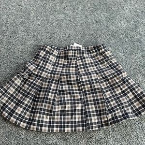 NWT plaid skirt